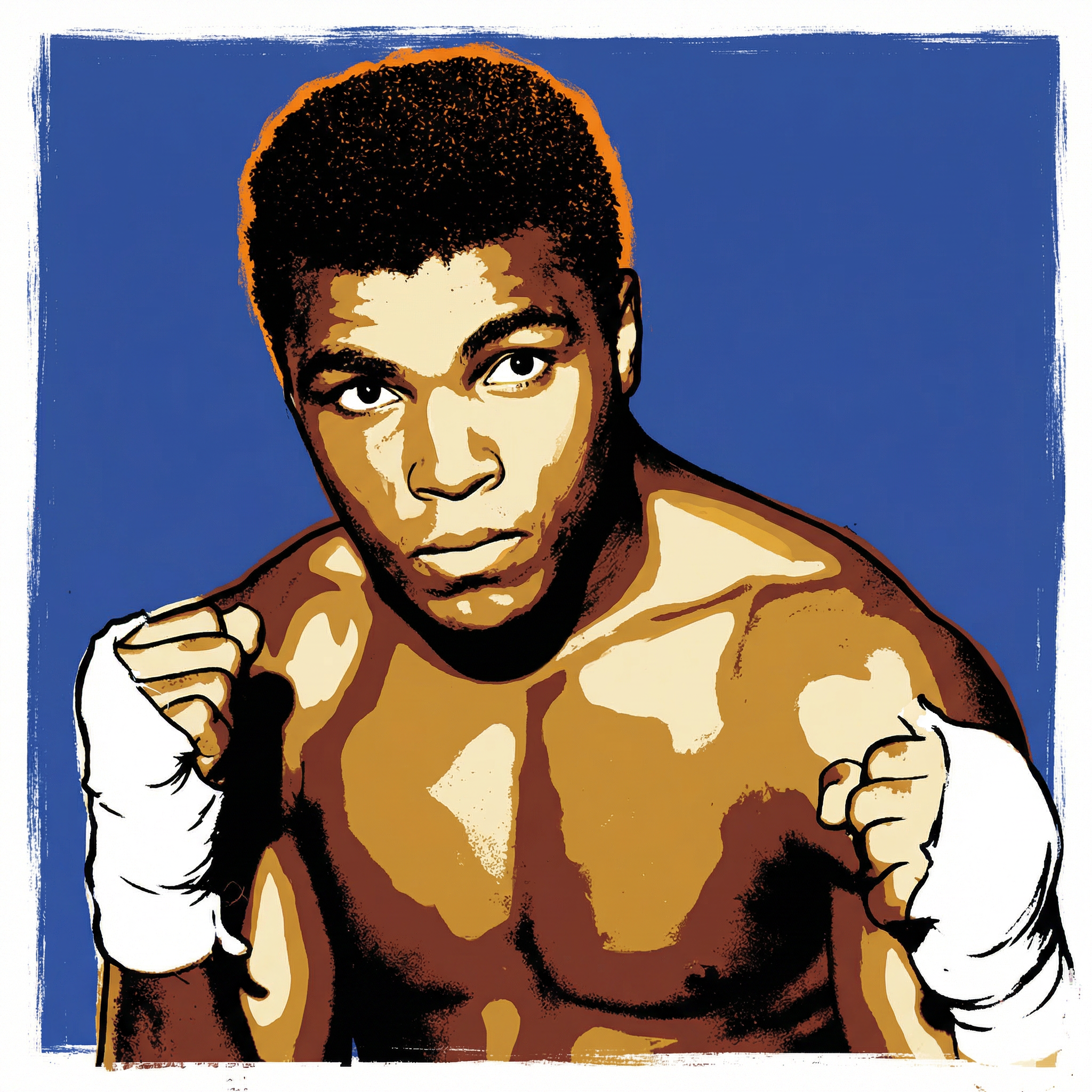 FINE ART : SPORT : POP ART - POP GO THE ICONS