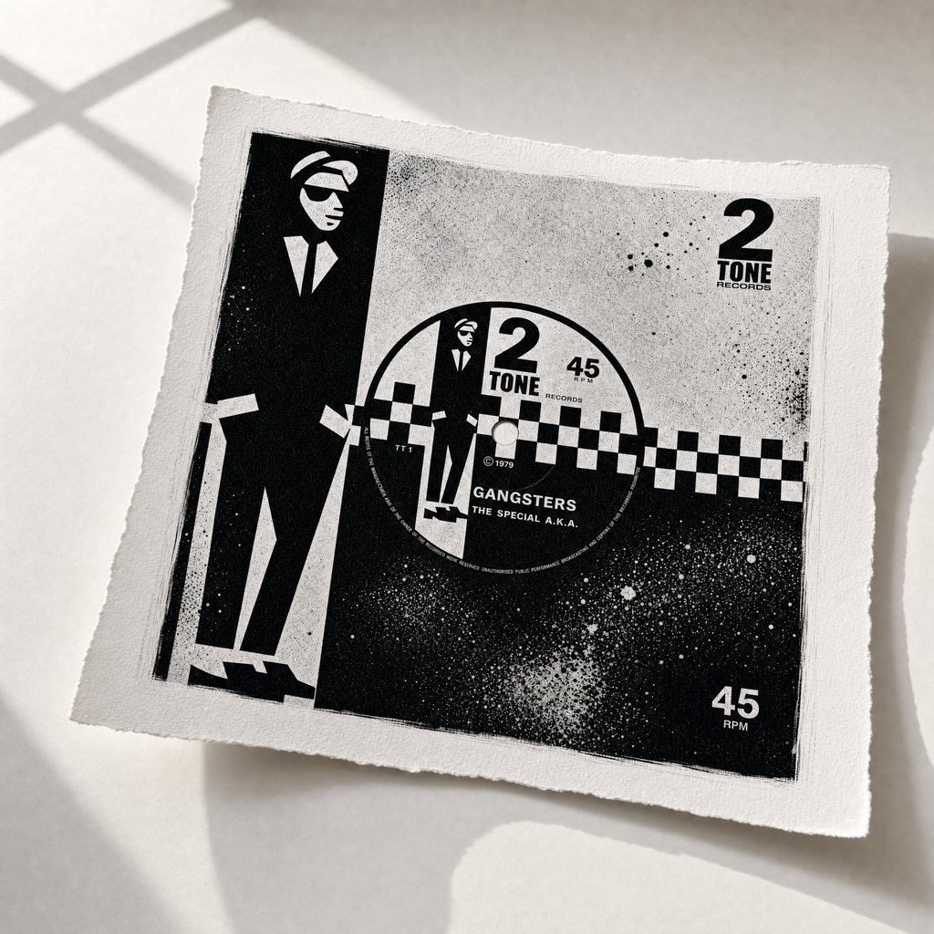 GANGSTERS: Fine Art Quality Pop Art Square Print. Limited Edition Series of 60