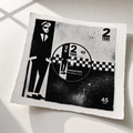 GANGSTERS: Fine Art Quality Pop Art Square Print. Limited Edition Series of 60