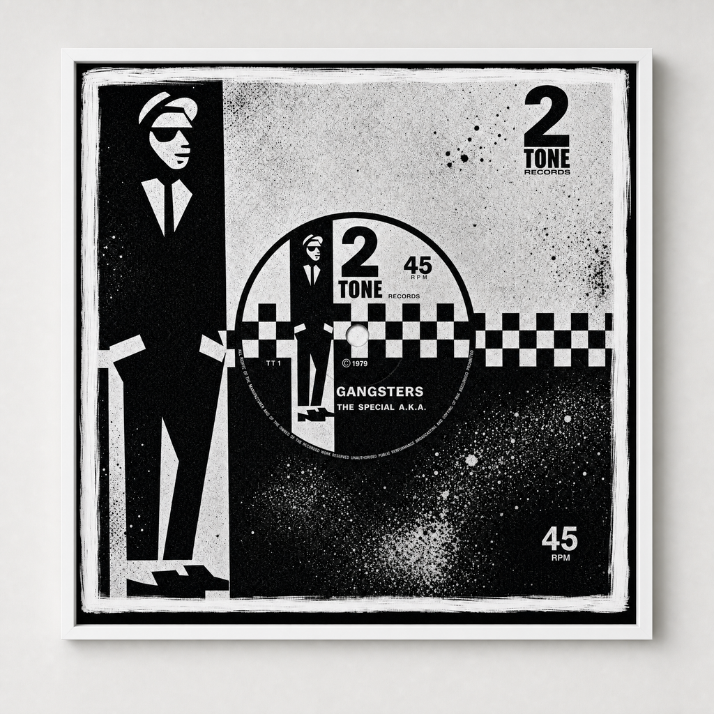 GANGSTERS: Fine Art Quality Pop Art Square Print. Limited Edition Series of 60