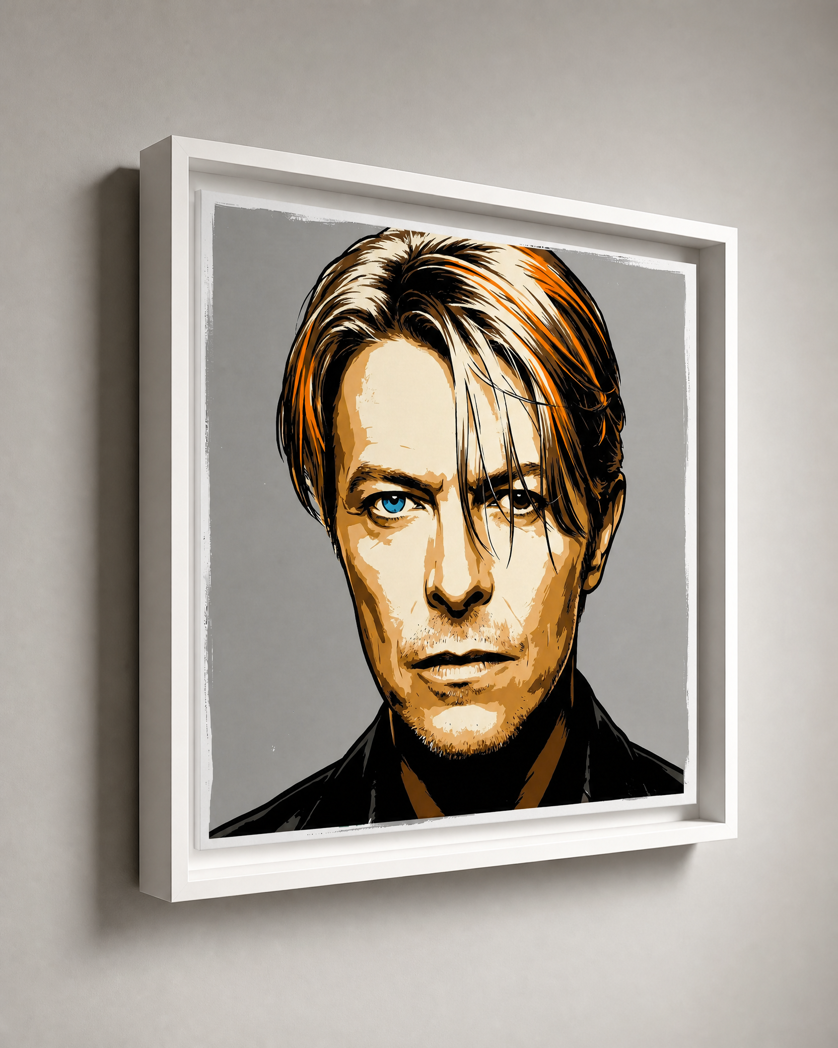 DAVID BOWIE: Fine Art Quality Pop Art Square Print. Limited Edition Series of 60