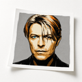 DAVID BOWIE: Fine Art Quality Pop Art Square Print. Limited Edition Series of 60