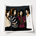 LED ZEPPELIN: Fine Art Quality Pop Art Square Print. Limited Edition Series of 60