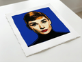 POP ART, audrey_blue_mockup1_loose - POP GO THE ICONS ,AFFORDABLE  POP ART