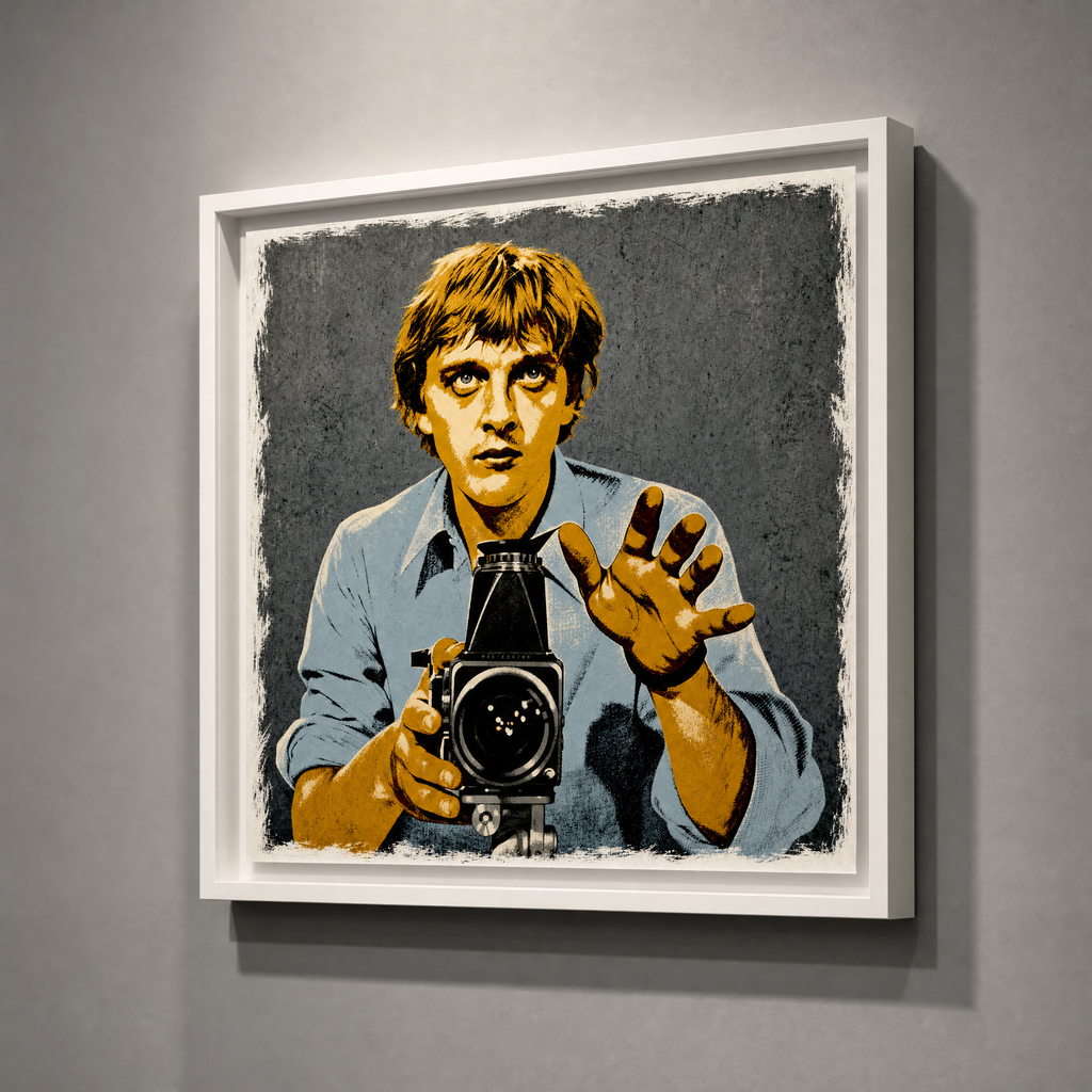 BLOW UP: Fine Art Quality Pop Art Square Print. Limited Edition Series of 60