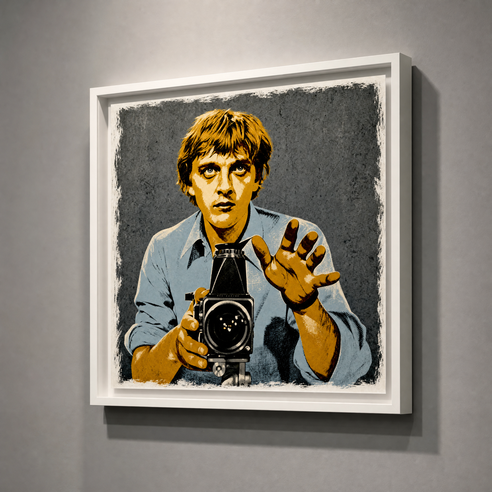 BLOW UP: Fine Art Quality Pop Art Square Print. Limited Edition Series of 60