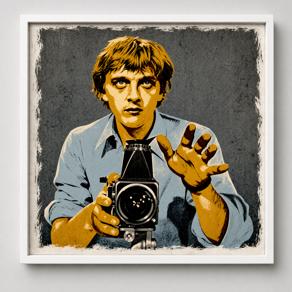 BLOW UP: Fine Art Quality Pop Art Square Print. Limited Edition Series of 60