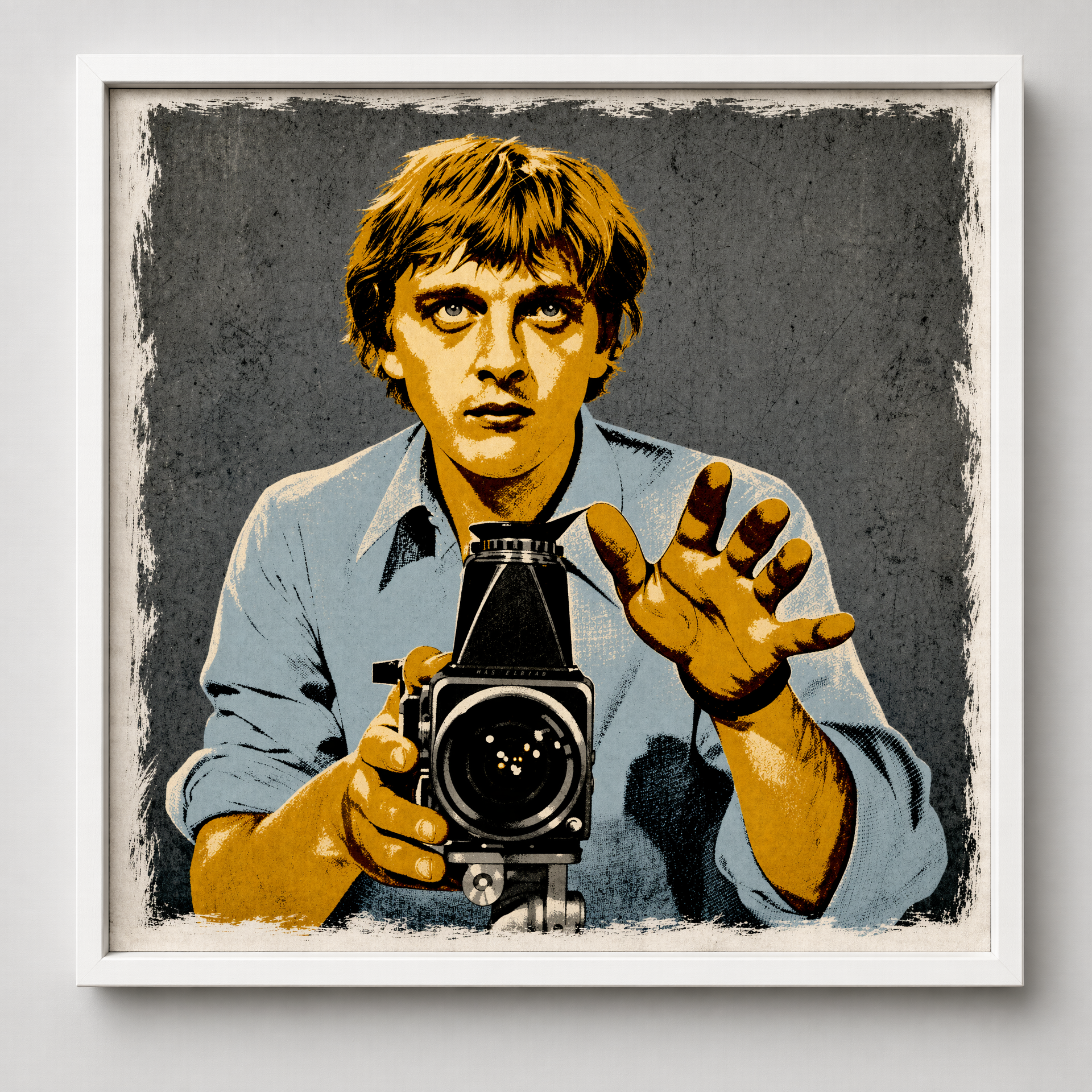 BLOW UP: Fine Art Quality Pop Art Square Print. Limited Edition Series of 60
