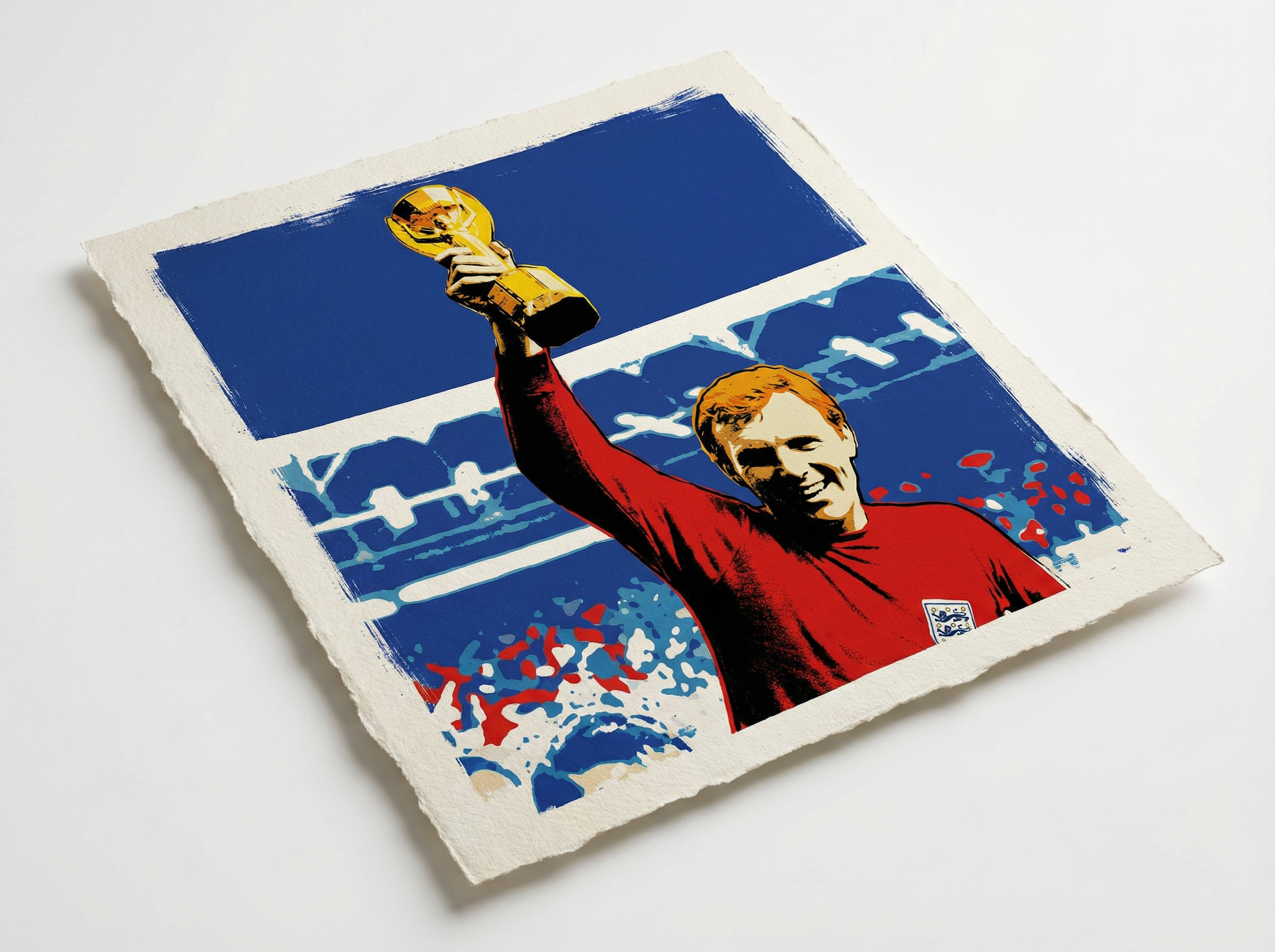 POP ART, bobby_moore_1966 - POP GO THE ICONS ,AFFORDABLE  POP ART