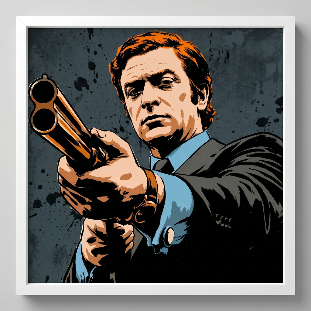 mod art, pop art, music art, CAINE IS CARTER: Fine Art Quality Pop Art Square Print. Limited Edition Series of 60 - POP GO THE ICONS
