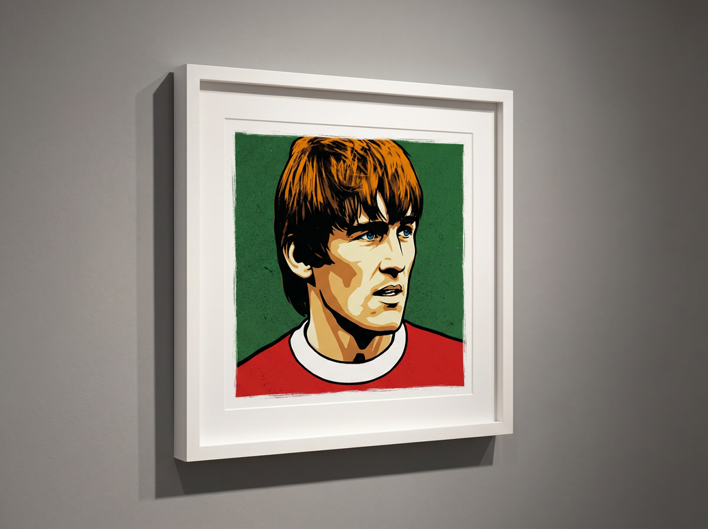 mod art, pop art, music art, KING KENNY: Fine Art Quality Pop Art Square Print. Limited dition Series of 60 - POP GO THE ICONS
