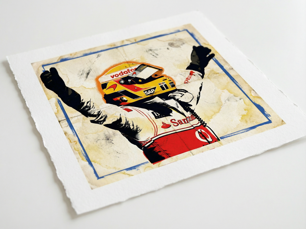 mod art, pop art, music art, LEWIS 2010: Fine Art Quality Pop Art Square Print. Limited Edition Series of 60 - POP GO THE ICONS