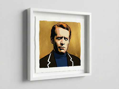 THE PRISONER: Fine Art Square Print. Limited Edition Series of 60