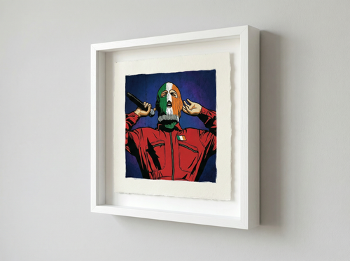 KNEECAP: Fine Art Square Print. Limited Edition Series of 60