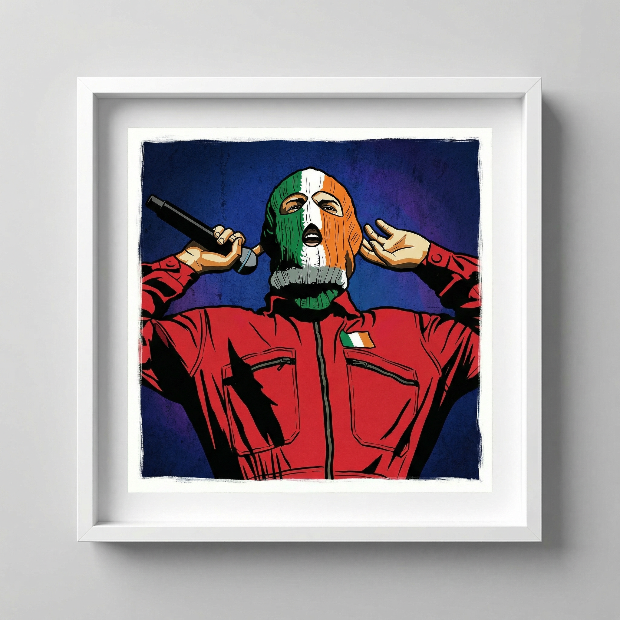 KNEECAP: Fine Art Square Print. Limited Edition Series of 60
