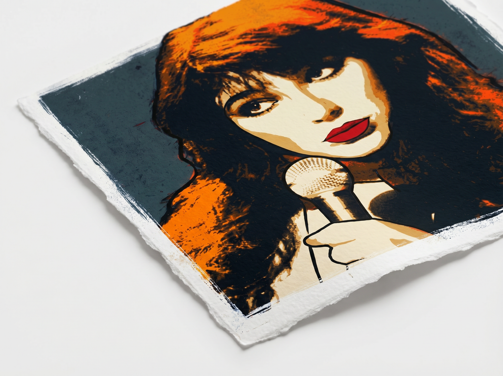 mod art, pop art, music art, KATE BUSH: Fine Art Quality Pop Art Square Print. Limited Edition Series of 60 - POP GO THE ICONS