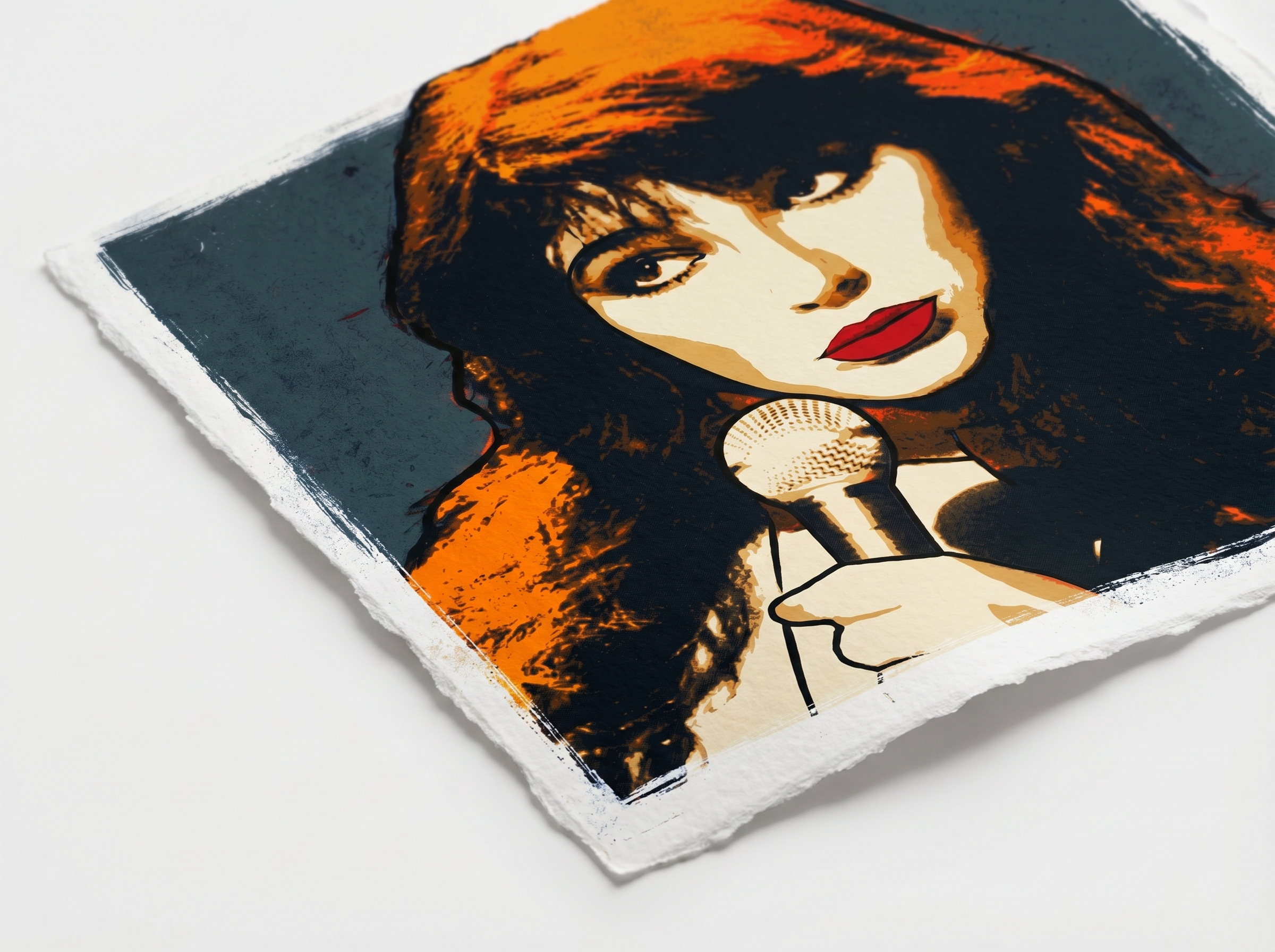 mod art, pop art, music art, KATE BUSH: Fine Art Quality Pop Art Square Print. Limited Edition Series of 60 - POP GO THE ICONS