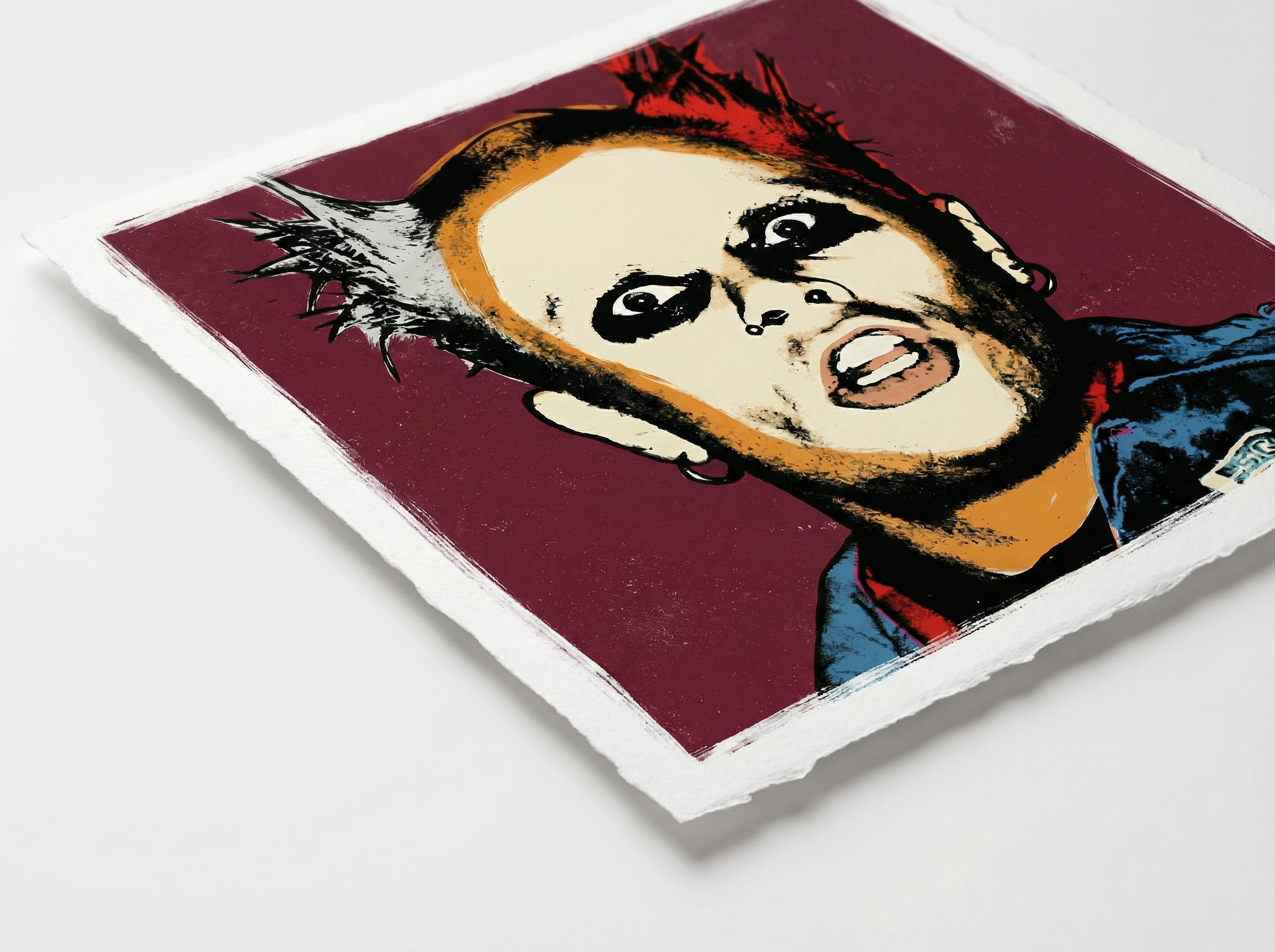 mod art, pop art, music art, FIRESTARTER: Fine Art Quality Pop Art Square Print. Limited Edition Series of 60 - POP GO THE ICONS
