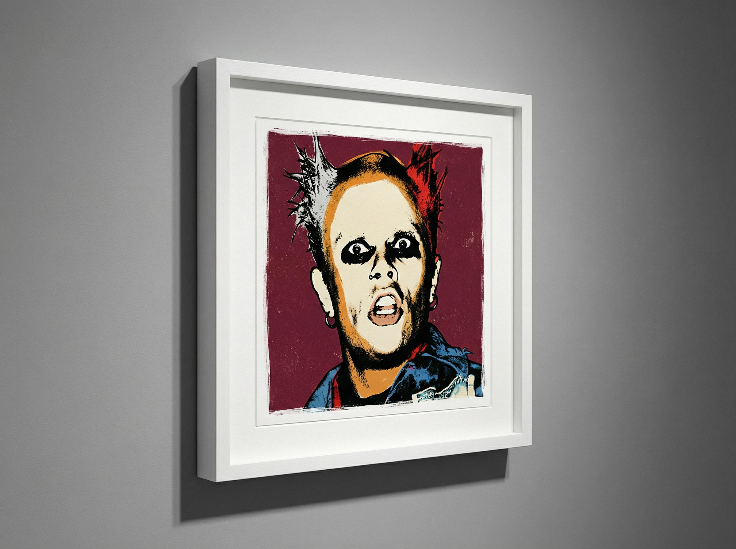 mod art, pop art, music art, FIRESTARTER: Fine Art Quality Pop Art Square Print. Limited Edition Series of 60 - POP GO THE ICONS