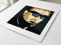 mod art, pop art, music art, MICHAEL CAINE (HARRY PALMER SHADOW): Fine Art Quality Pop Art Square Print. Limited Edition Series of 60 - POP GO THE ICONS