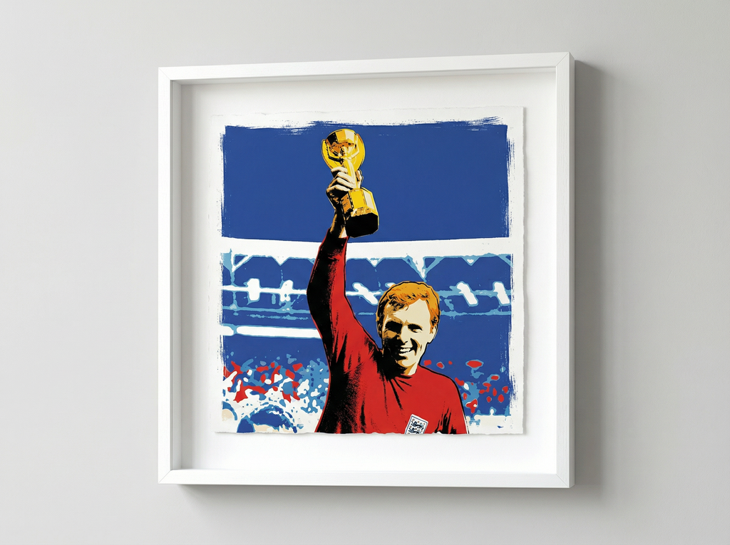 mod art, pop art, music art, BOBBY 66: Fine Art Quality Pop Art Square Print. Limited Edition Series of 60 - POP GO THE ICONS
