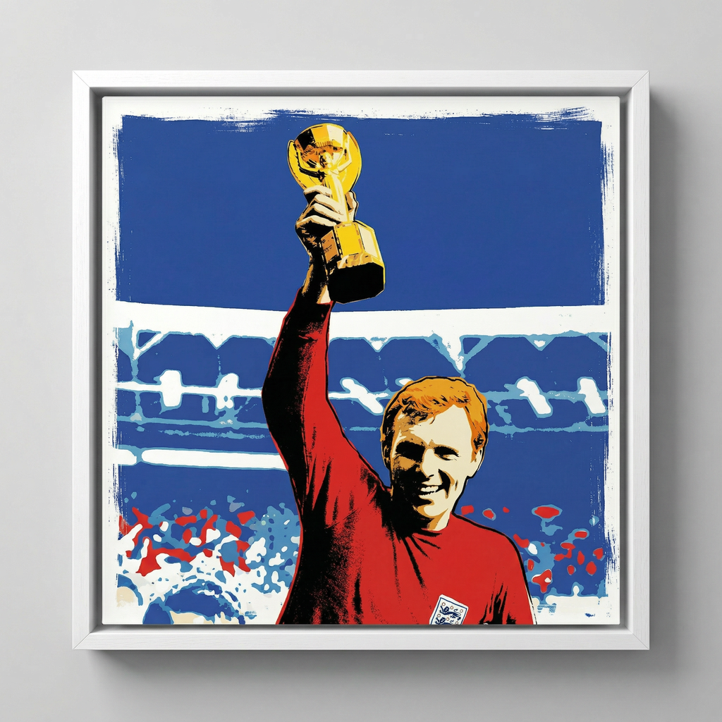 mod art, pop art, music art, BOBBY 66: Fine Art Quality Pop Art Square Print. Limited Edition Series of 60 - POP GO THE ICONS
