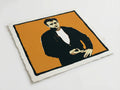 mod art, pop art, music art, JAMES DEAN (ORANGE): Fine Art Quality Pop Art Square Print. Limited Edition Series of 60 - POP GO THE ICONS