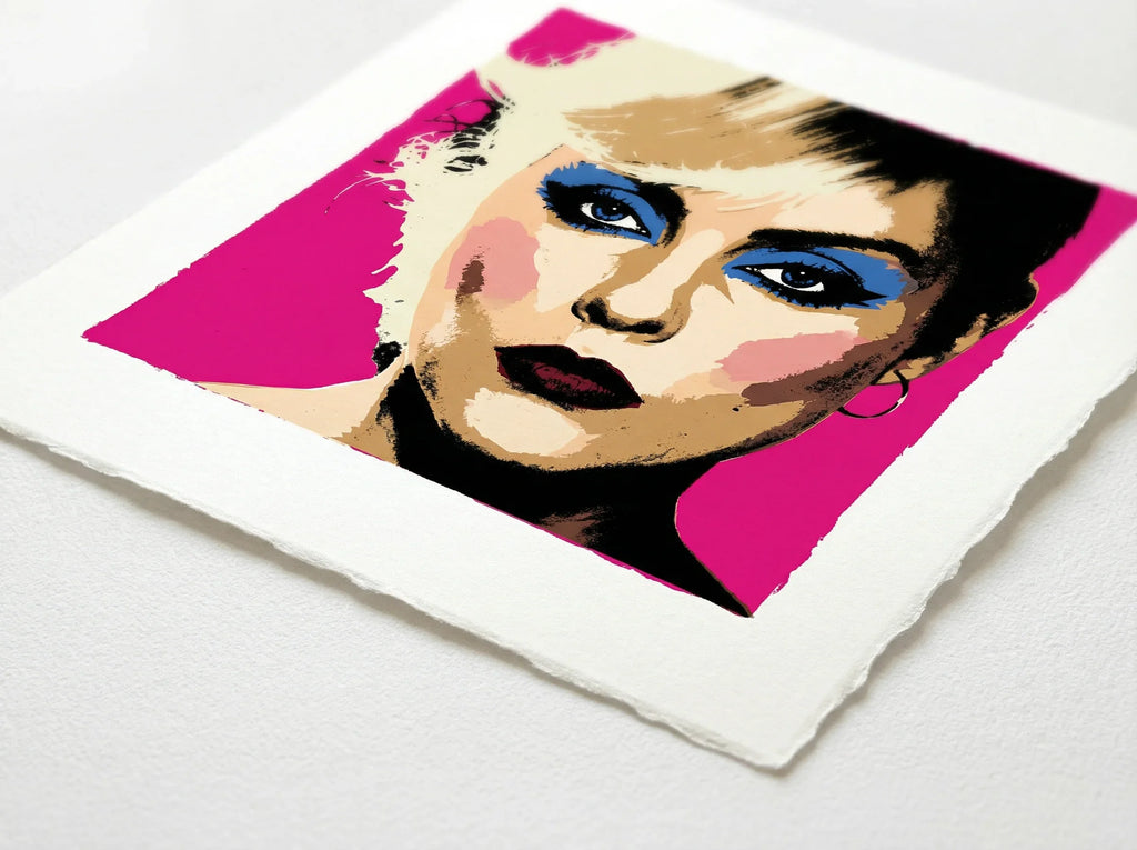 POP ART, pink_mockup1_loose_print - POP GO THE ICONS ,AFFORDABLE  POP ART
