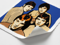 mod art, pop art, music art, SMALL FACES: Fine Art Quality Pop Art Square Print. Limited Edition Series of 60 - POP GO THE ICONS