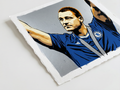 mod art, pop art, music art, CAPTAIN, LEADER, LEGEND (JOHN TERRY): Fine Art Quality Pop Art Square Print. Limited dition Series of 60 (Copy) - POP GO THE ICONS