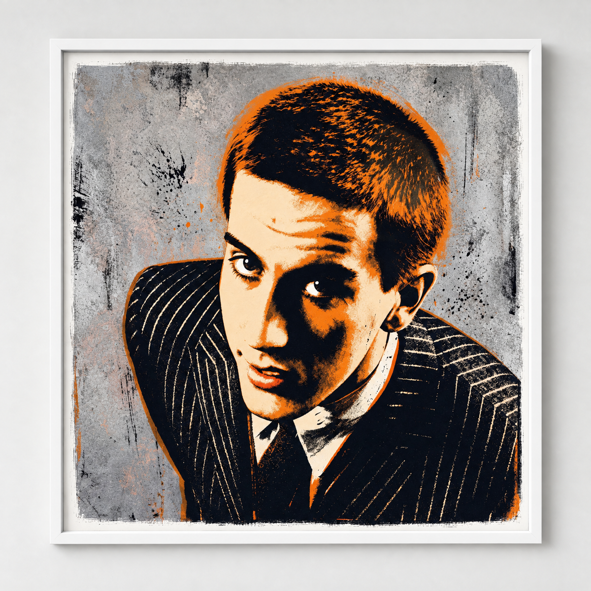 TERRY HALL Fine Art Quality Pop Art Square Print. Limited Edition Series of 60