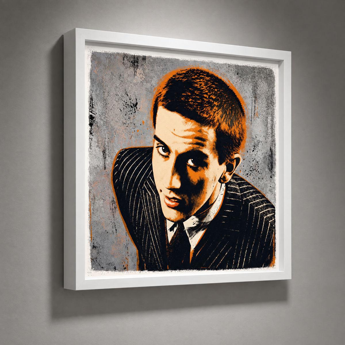 TERRY HALL Fine Art Quality Pop Art Square Print. Limited Edition Series of 60