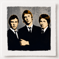THE JAM: Fine Art Quality Pop Art Square Print. Limited Edition Series of 60