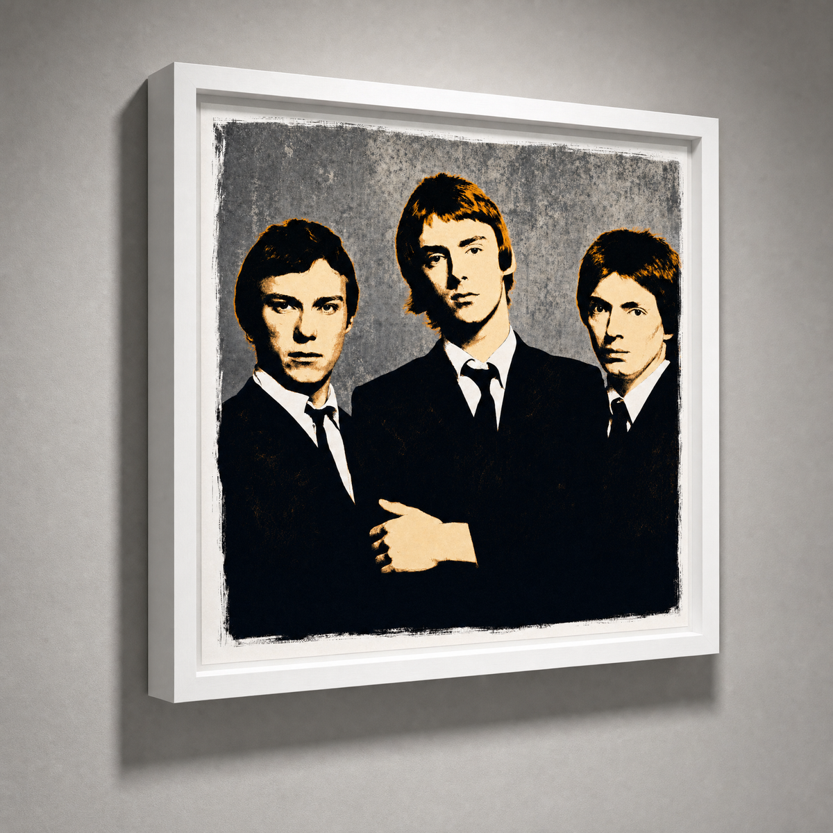 THE JAM: Fine Art Quality Pop Art Square Print. Limited Edition Series of 60